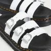 Dr. Martens Dr Martens Blaire Slide Hydro Leather White Sandal 25456100 1 Dr. Martens Dr Martens Blaire Slide Hydro Leather White Sandal 25456100 -Cheap High Tops Store DrMartensBlaireSlideWhite2 800x