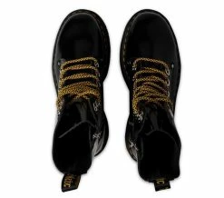 Dr. Martens Dr Martens Jadon Max Black Polished Smooth Boots Quad Max 25566001 -Cheap High Tops Store DrMartensJadonMaxBlackPolishedSmoothBoots255660012 800x