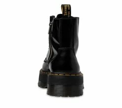 Dr. Martens Dr Martens Jadon Max Black Polished Smooth Boots Quad Max 25566001 -Cheap High Tops Store DrMartensJadonMaxBlackPolishedSmoothBoots255660019 800x