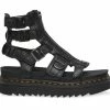 Dr. Martens Dr Martens Olson Black Milled Nappa Leather Sandal 26561001