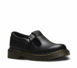 Dr. Martens Dr Martens Polley Junior Black Smooth 2438601 Youth T-Bar Sandals 14 Dr. Martens Dr Martens Polley Junior Black Smooth 2438601 Youth T-Bar Sandals -Cheap High Tops Store DrMartensPolleyJuniorBlackSmooth2438601YouthT BarSandals 800x