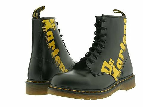 Dr. Martens Dr Martens 1460 Logo 1B89 Black Boots