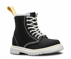 Dr. Martens Dr Martens Infants Brooklee Boot Black Canvas 21072001