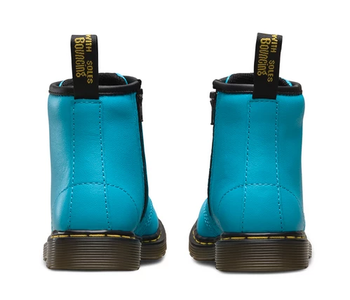 Dr. Martens Dr Martens Infants Brooklee Lace Softy T Boot Zip Aqua Infant - Image 2