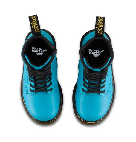 Dr. Martens Dr Martens Infants Brooklee Lace Softy T Boot Zip Aqua Infant - Image 6