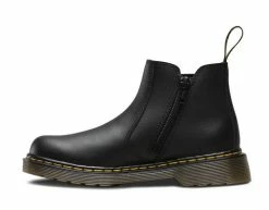 Dr. Martens Dr Martens Kid's 2976 J Banzai Chelsea Boot Black Softy T 16708001 -Cheap High Tops Store Dr Martens Kids Banzai Chelsea Boot Black Softy T 16708001 Famous Rock Shop 3 800x