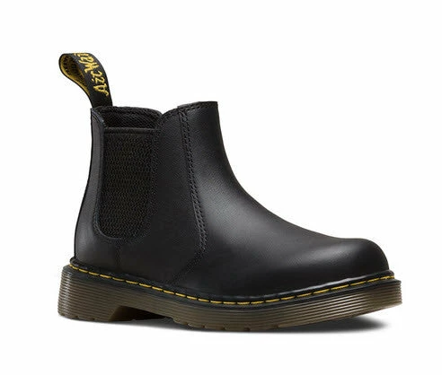 Dr. Martens Dr Martens Kid's 2976 J Banzai Chelsea Boot Black Softy T 16708001