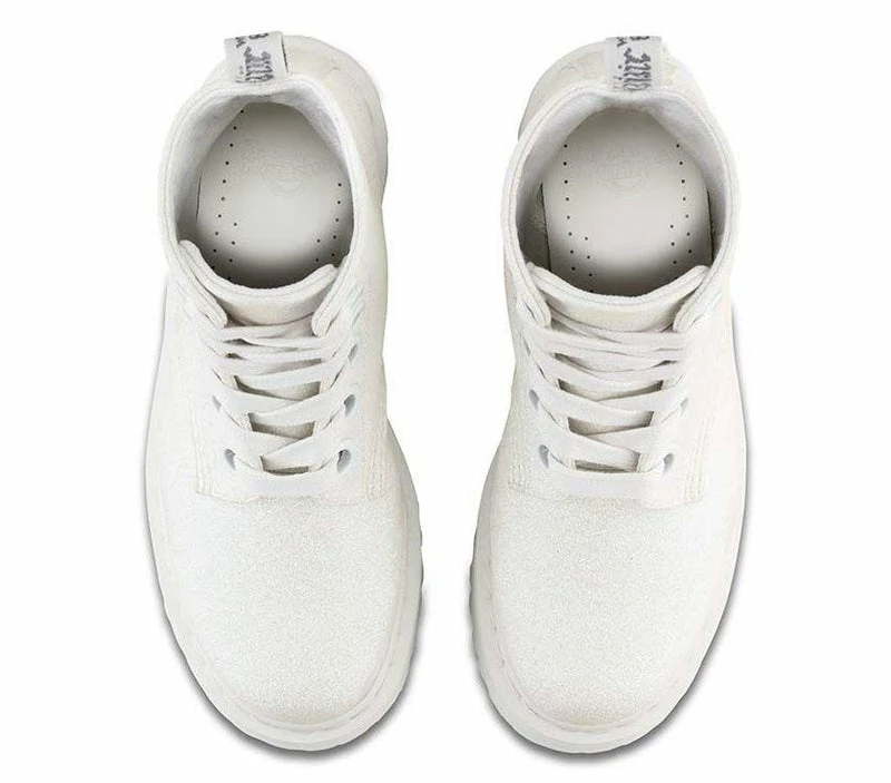 Dr. Martens Dr Martens Molly Glitter Iridescent White Glitter PU 24860123 - Image 3