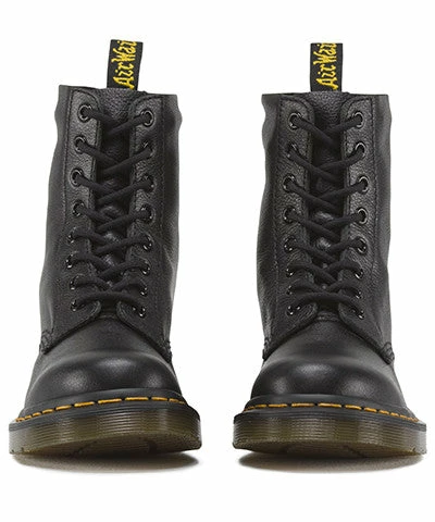 Dr. Martens Dr Martens 1460 Pascal Black Virginia 8 Hole Leather Boot 13512006 5 Dr. Martens Dr Martens 1460 Pascal Black Virginia 8 Hole Leather Boot 13512006 - Image 3