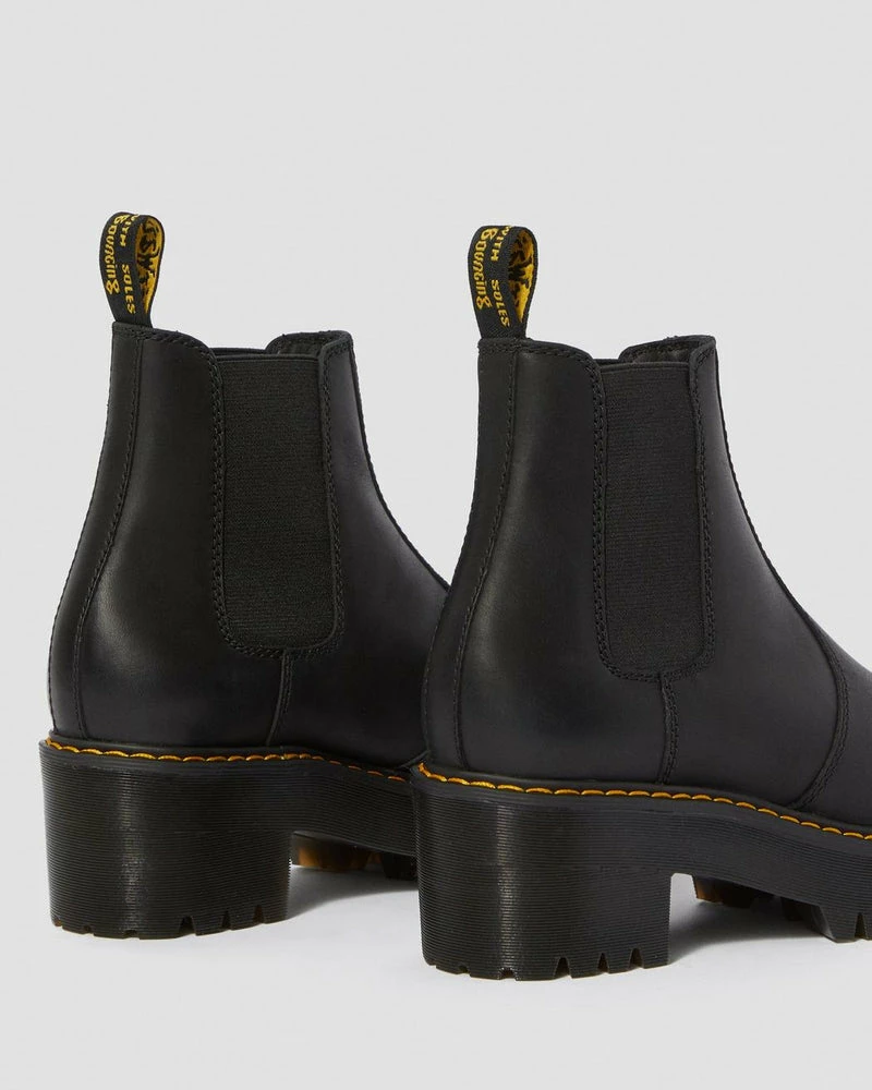 Dr. Martens Dr Martens ROMETTY LEATHER CHELSEA BOOTS BLACK BURNISHED WYOMING 23917001 6 Dr. Martens Dr Martens ROMETTY LEATHER CHELSEA BOOTS BLACK BURNISHED WYOMING 23917001 - Image 4
