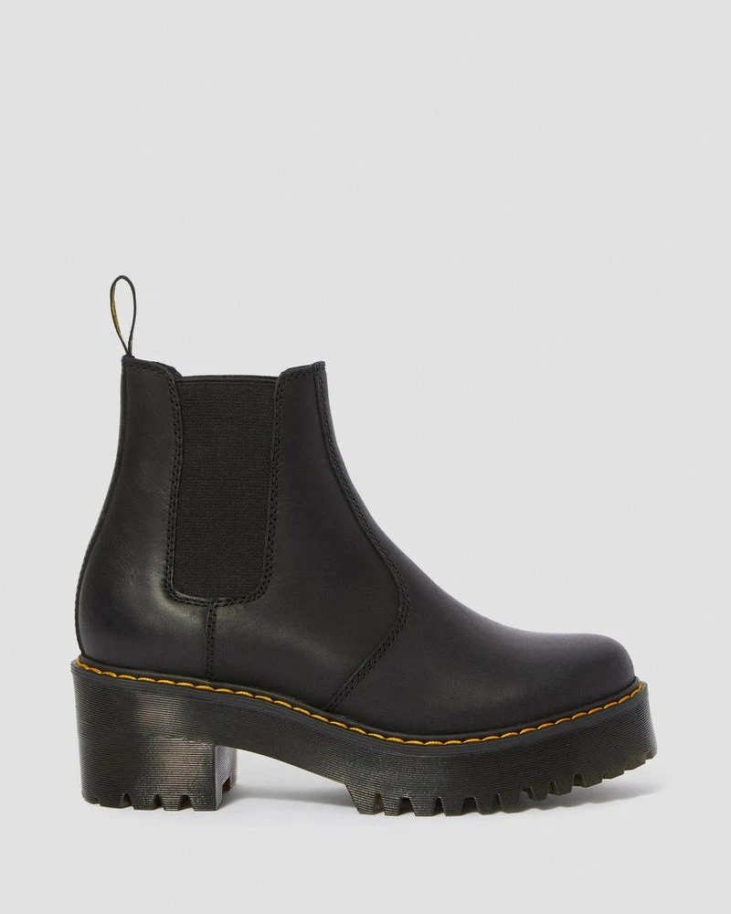 Dr. Martens Dr Martens ROMETTY LEATHER CHELSEA BOOTS BLACK BURNISHED WYOMING 23917001 3 Dr. Martens Dr Martens ROMETTY LEATHER CHELSEA BOOTS BLACK BURNISHED WYOMING 23917001
