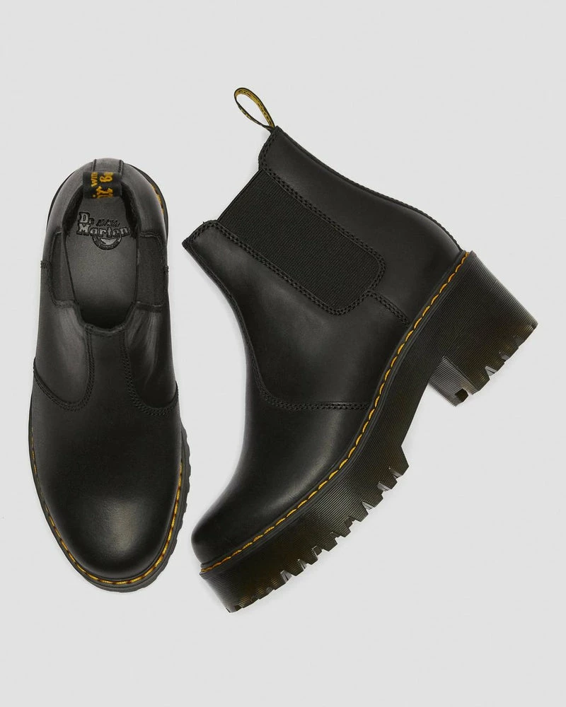 Dr. Martens Dr Martens ROMETTY LEATHER CHELSEA BOOTS BLACK BURNISHED WYOMING 23917001 9 Dr. Martens Dr Martens ROMETTY LEATHER CHELSEA BOOTS BLACK BURNISHED WYOMING 23917001 - Image 7