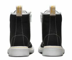 Dr. Martens Dr Martens Youth Delaney Boot Black Canvas 21074001 -Cheap High Tops Store Dr Martens Youth Delaney Boot Black Canvas 21074001 6 800x
