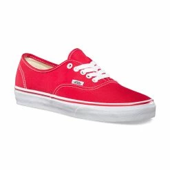 Vans Authentic Red Canvas -Cheap High Tops Store EE3RED ALT2 800x