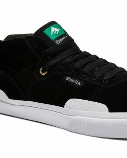 Emerica Pillar Black White Gold -Cheap High Tops Store EmericaPillarBlackWhiteGold4 800x