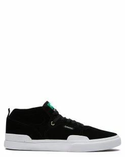 Emerica Pillar Black White Gold -Cheap High Tops Store EmericaPillarBlackWhiteGold6 800x