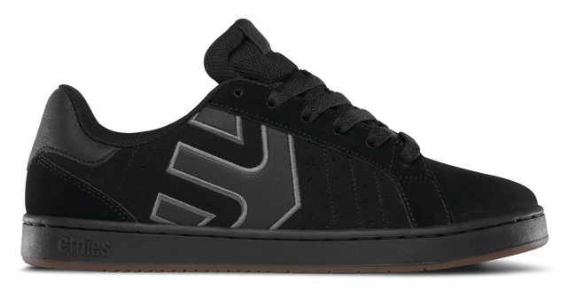 Etnies Fader LS Black Charcoal Gum 3 Etnies Fader LS Black Charcoal Gum