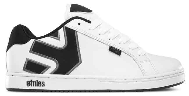 Etnies Fader White Dark Grey 3 Etnies Fader White Dark Grey