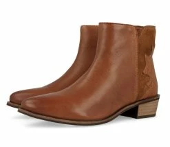 Gioseppo Stuttgart Tan Leather Boots