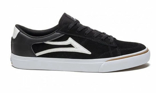 Lakai Ellis Black White Suede Skate Shoes 4 Lakai Ellis Black White Suede Skate Shoes - Image 2