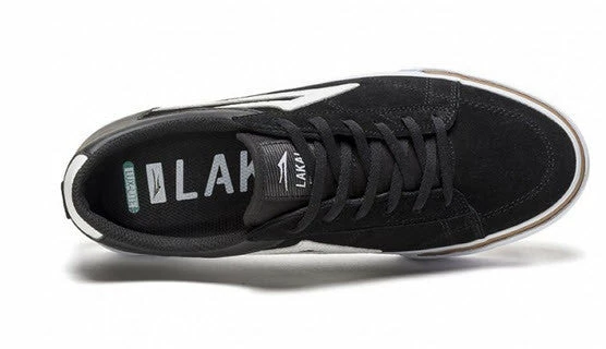 Lakai Ellis Black White Suede Skate Shoes 5 Lakai Ellis Black White Suede Skate Shoes - Image 3