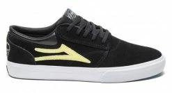 Lakai Griffin Black Yellow Suede