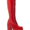 Roc Boots Lash Roc Red Patent Boots -Cheap High Tops Store LashIIRocRedPatentBoots2 800x