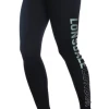 Lonsdale London Lonsdale Women's Leggings Glitz Black Silver LL12243L -Cheap High Tops Store Lonsdale Women s Legging Glitz LL12243L Black Silver 800x
