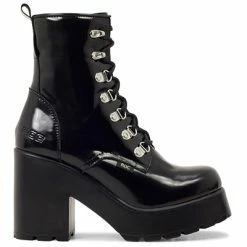 Roc Boots Mission Hi Shine Black -Cheap High Tops Store MISSION Black Hi Shine 800x
