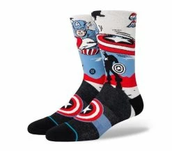 STANCE Marvel Captain America Marquee Socks A545A21CMQ