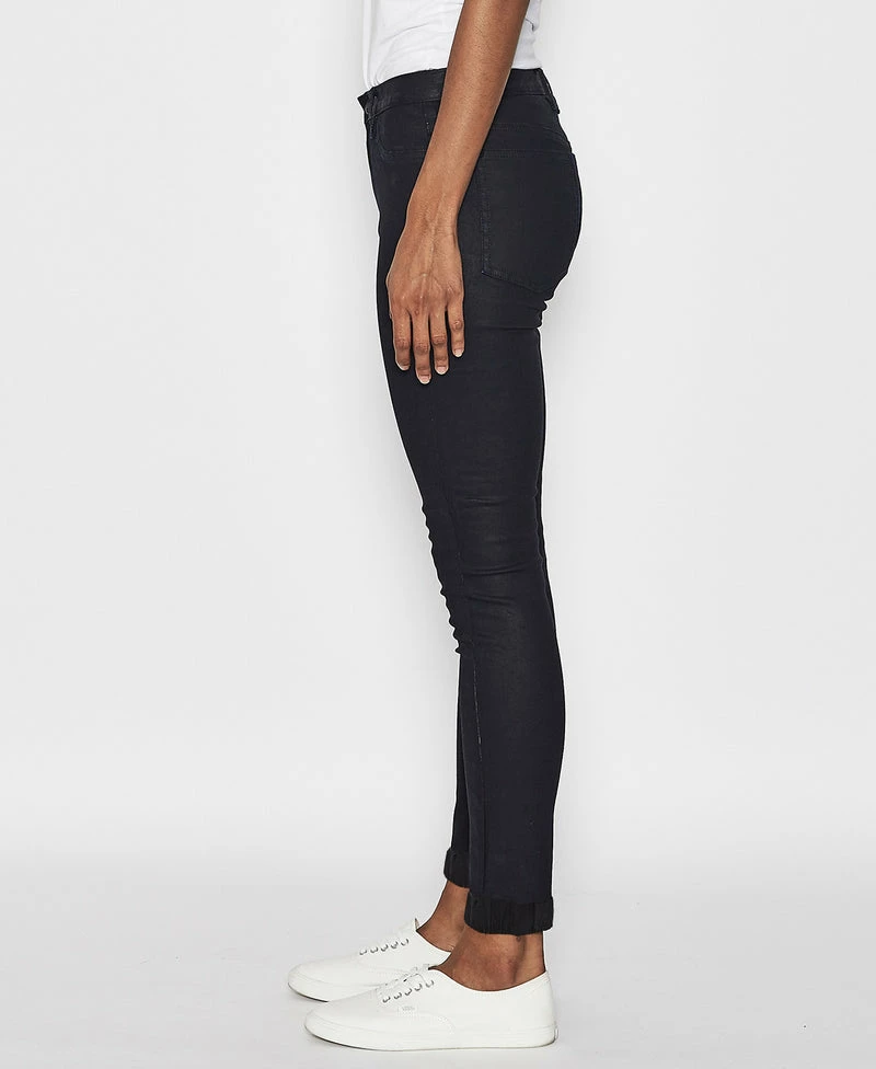 Nena & Pasadena Women's Flight Skinny Pants Wax Blue Black NPWSFP003 - Image 3