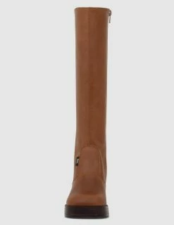 Roc Boots Idaho II Tan Leather Boots -Cheap High Tops Store RocIdahoTanKneeHighBoot5 800x