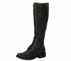 Roc Boots Fleet Black Leather Boots -Cheap High Tops Store Roc Boots Fleet Famous Rock Shop Newcastle1 800x