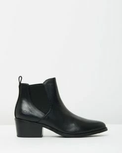 Roc Boots Umbre Black Leather Boots