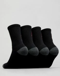 Santa Cruz Junior Youth Classic Dot Mid Socks Black 4 Pairs SB1221601 -Cheap High Tops Store SantaCruzJuniorYouthClassicDotMidSocksBlack4PairsSB1221601.. 800x