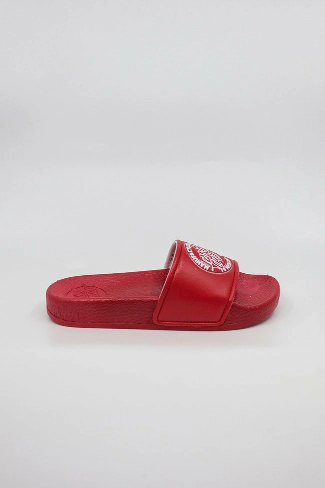 Santa Cruz OG Dot Youth Slides Red SC-YYC8164 - Image 2