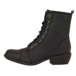 Roc Boots Territory Black Oily Leather Boots