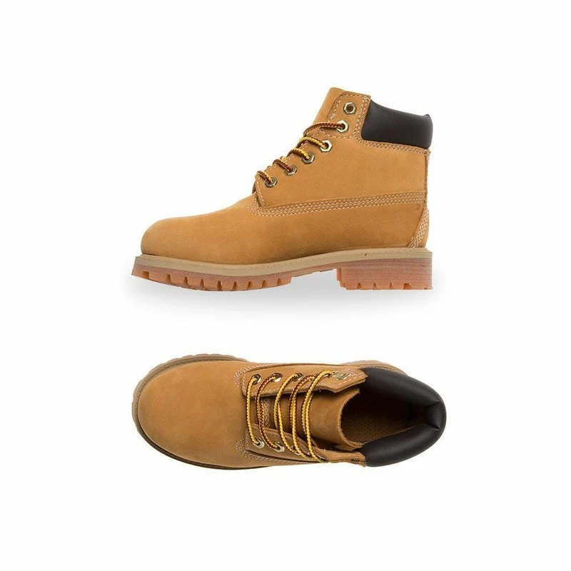 Timberland Toddlers 6 IN Premium Wheat Nubuck 12809 3 Timberland Toddlers 6 IN Premium Wheat Nubuck 12809