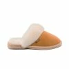 Ugg Australia Ladies Sheepskin Scuffs Chestnut -Cheap High Tops Store UggAustraliaLadiesSheepskinScuffsChestnut2 800x