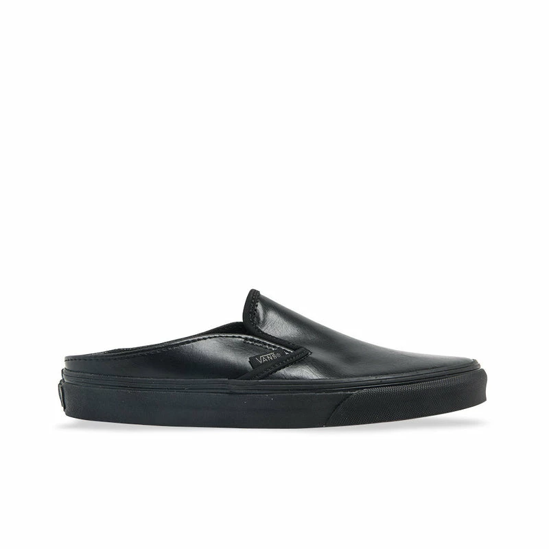 Vans Classic Slip-On Mule ( Leather ) Black Black VN-0004KTL3B