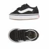 Vans Infants Old Skool Black Velcro Sneakers VN0D3YBLK -Cheap High Tops Store VansInfantsOldSkoolBlackVelcroSneakersVN0D3YBLK2 800x