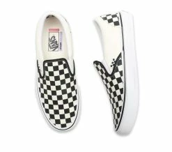 Vans SKATE SLIP-ON PRO CHECKERBOARD Black Off White VN0A5FCAAUH