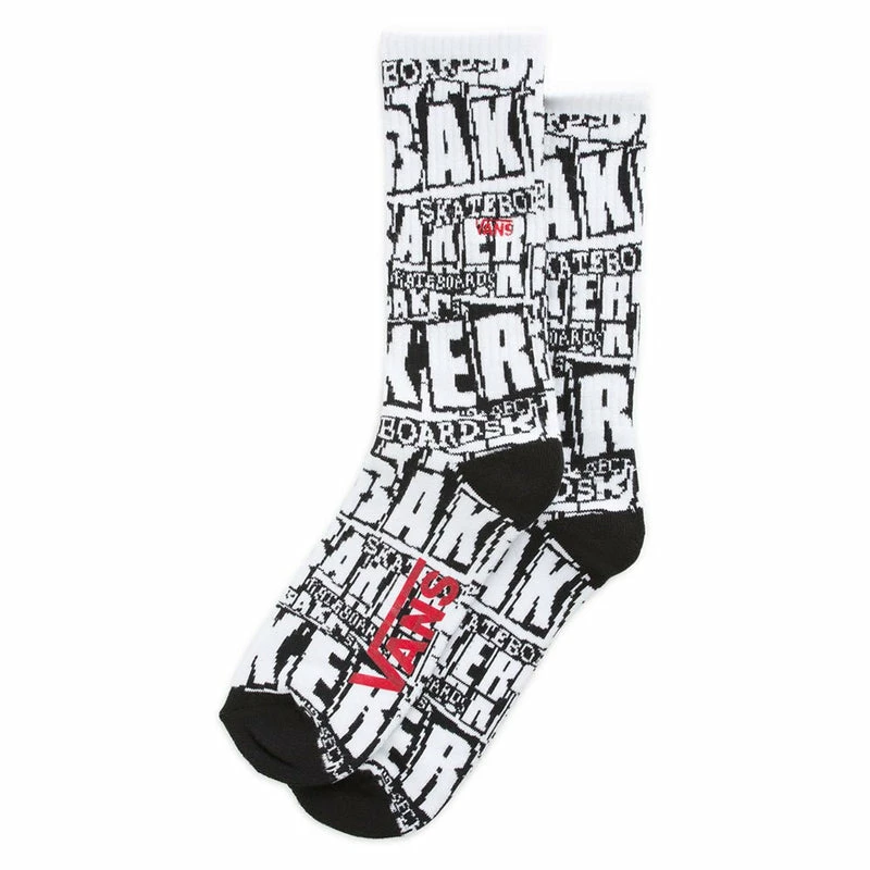 Vans X Baker Skate Collaboration Limited Edition Crew Socks 3 Vans X Baker Skate Collaboration Limited Edition Crew Socks
