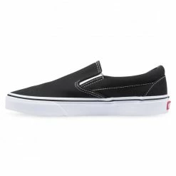 Vans Youth Classic Slip-On Black Canvas VN000ZBU6BT -Cheap High Tops Store VansYouthClassicSlip OnBlackTrueWhiteCanvasVN000ZBU6BT3 800x