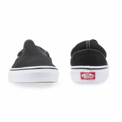 Vans Youth Classic Slip-On Black Canvas VN000ZBU6BT -Cheap High Tops Store VansYouthClassicSlip OnBlackTrueWhiteCanvasVN000ZBU6BT5 800x