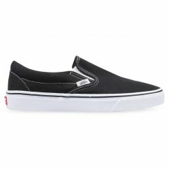 Vans Youth Classic Slip-On Black Canvas VN000ZBU6BT -Cheap High Tops Store VansYouthClassicSlip OnBlackTrueWhiteCanvasVN000ZBU6BT 800x
