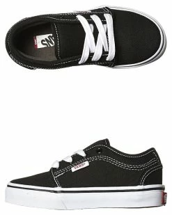 Vans Youth Chukka Low Black White