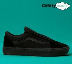 Vans Comfycush Old Skool Black/Black VN0A3WMAVND -Cheap High Tops Store Vans Comfycush Old Skool Black Black VN0A3WMAVND Famous Rock Shop Newcastle 2300 NSW. Australia. 3 800x