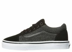 Vans Kids Old Skool Suede Black Grey Shoe VN0A38HBOSN