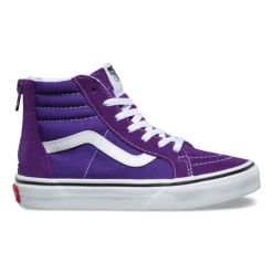 Vans Kids SK8-HI Zip Heliotrope/True White VNA32764ME